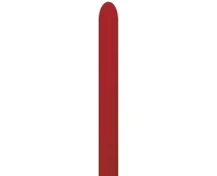 Sempertex Balloons 260, Nozzle Up, Dark Red, 50 pcs.