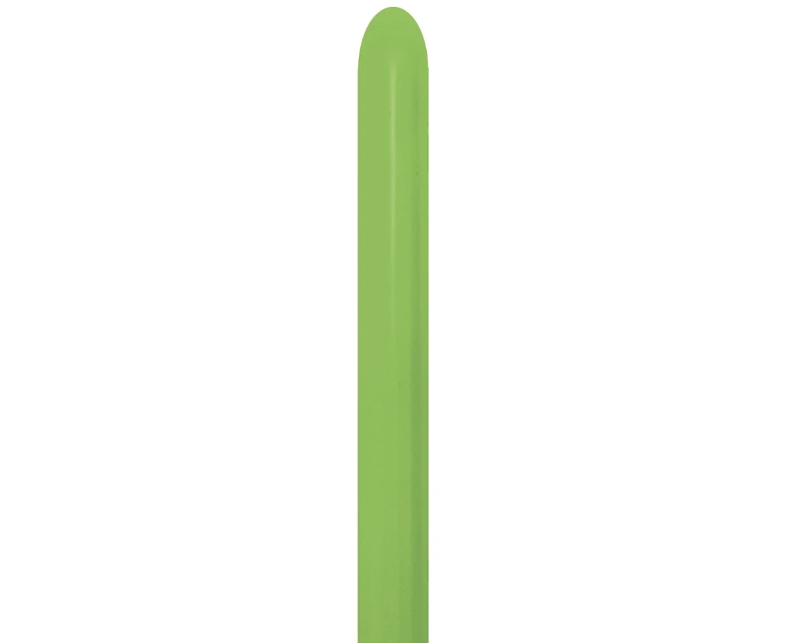 Sempertex Balloons 260, Nozzle Up, Light Green, 50 pcs.