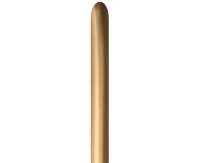 Sempertex Balloons 260, Nozzle Up, Gold, 50 pcs.