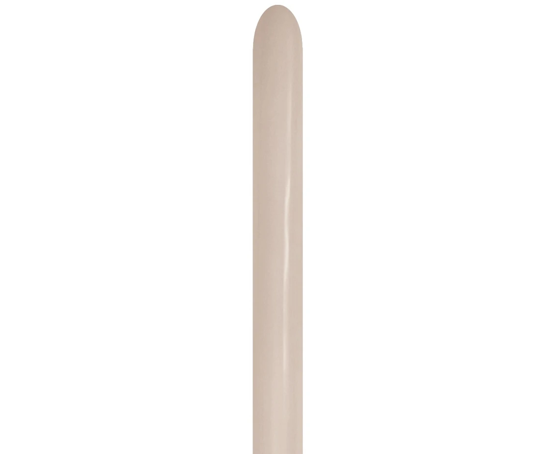 Sempertex Balloons 260, Nozzle Up, Beige, 50 pcs.