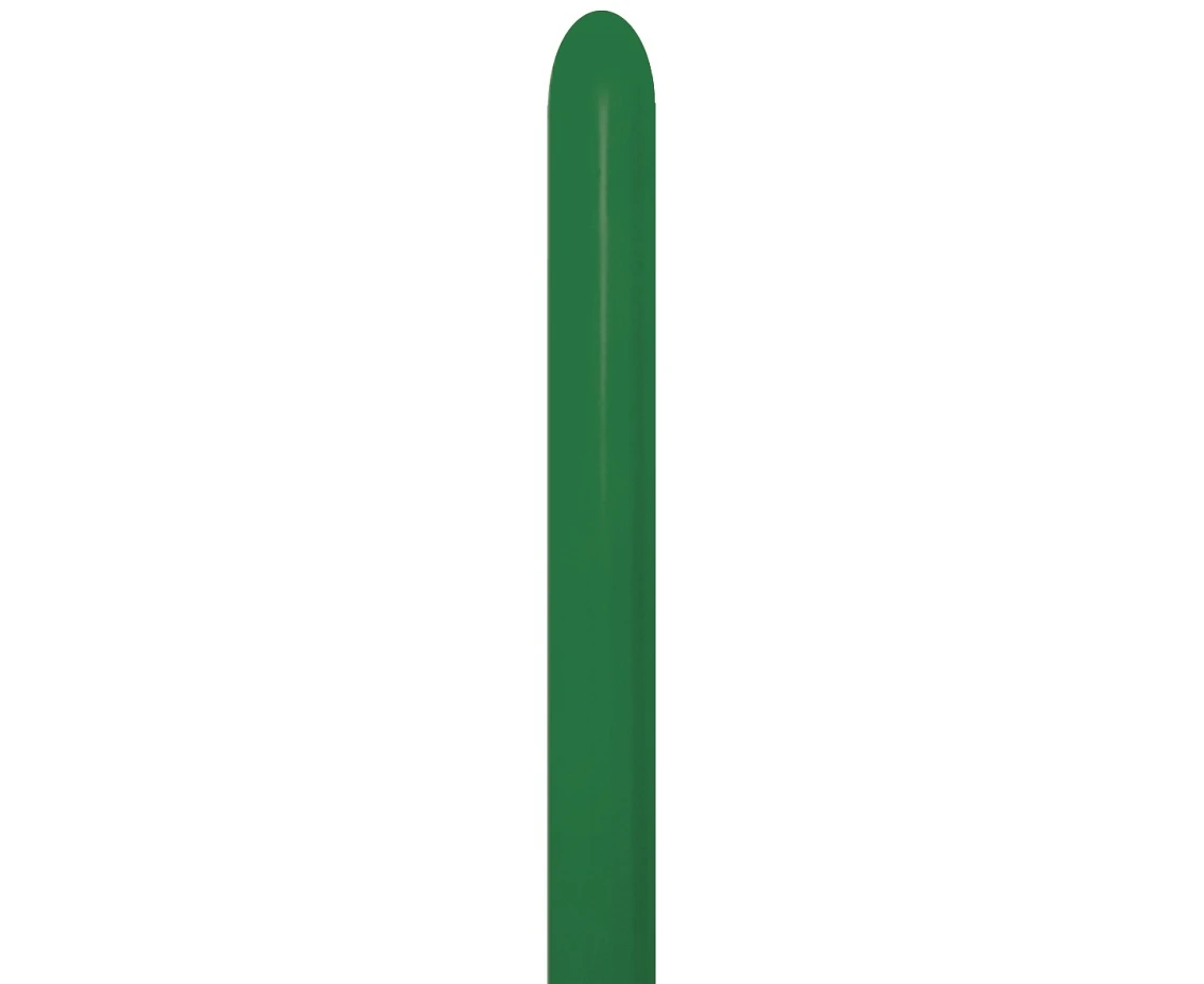 Sempertex Balloons 260, Nozzle Up, Green, 50 pcs.