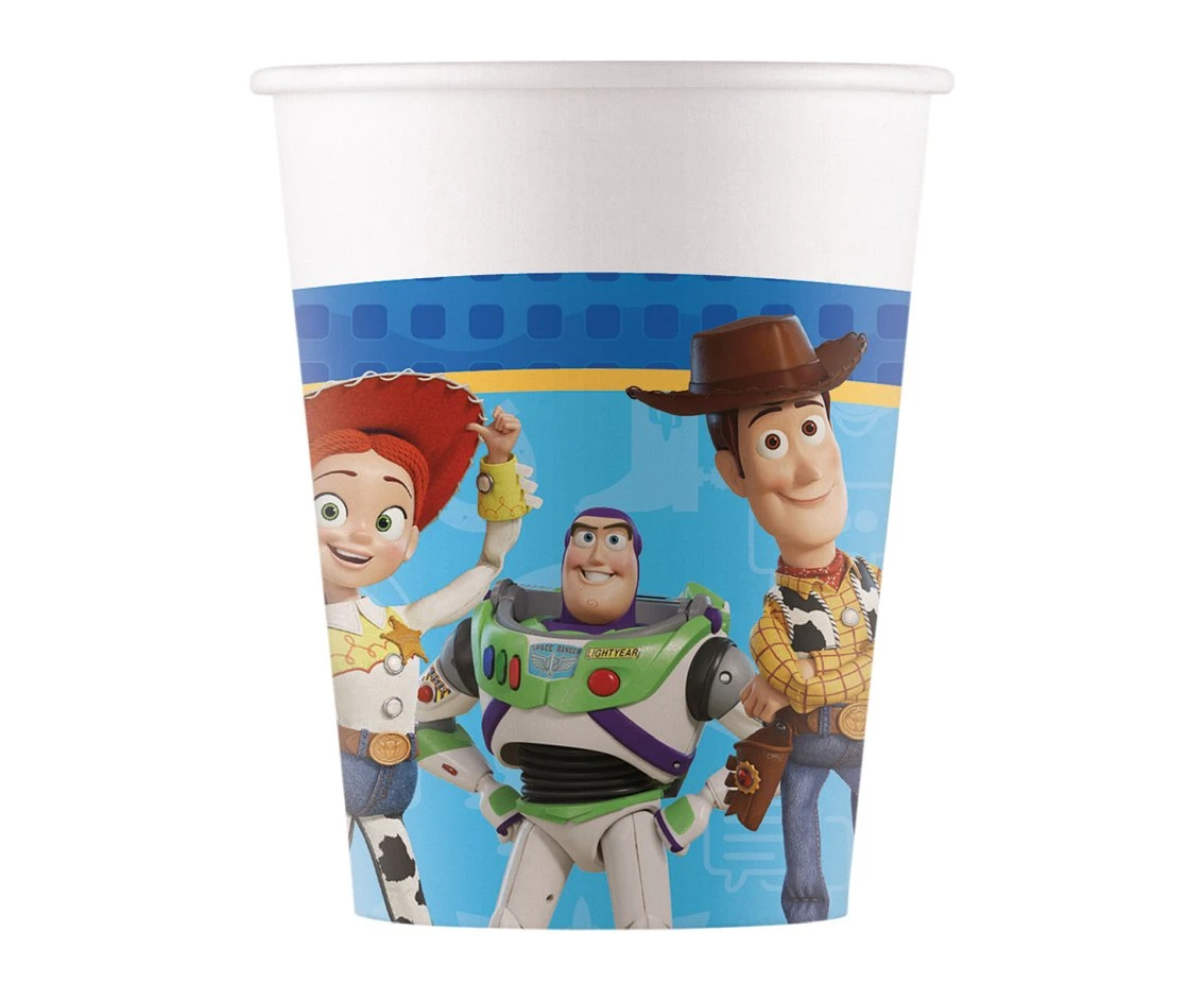 Toy Story Paper Cups, 250 ml, 8 pcs. (FSC)