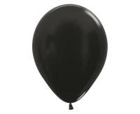 Sempertex Balloons 12", Metallic Black, 50 pcs.