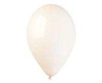 Gemar balloons 10", pastel linen, 100 pcs.