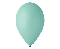Gemar balloons 10", pastel mint Tiffany, 100 pcs.