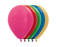 Sempertex Balloons 5", Metallic Mix, 50 pcs