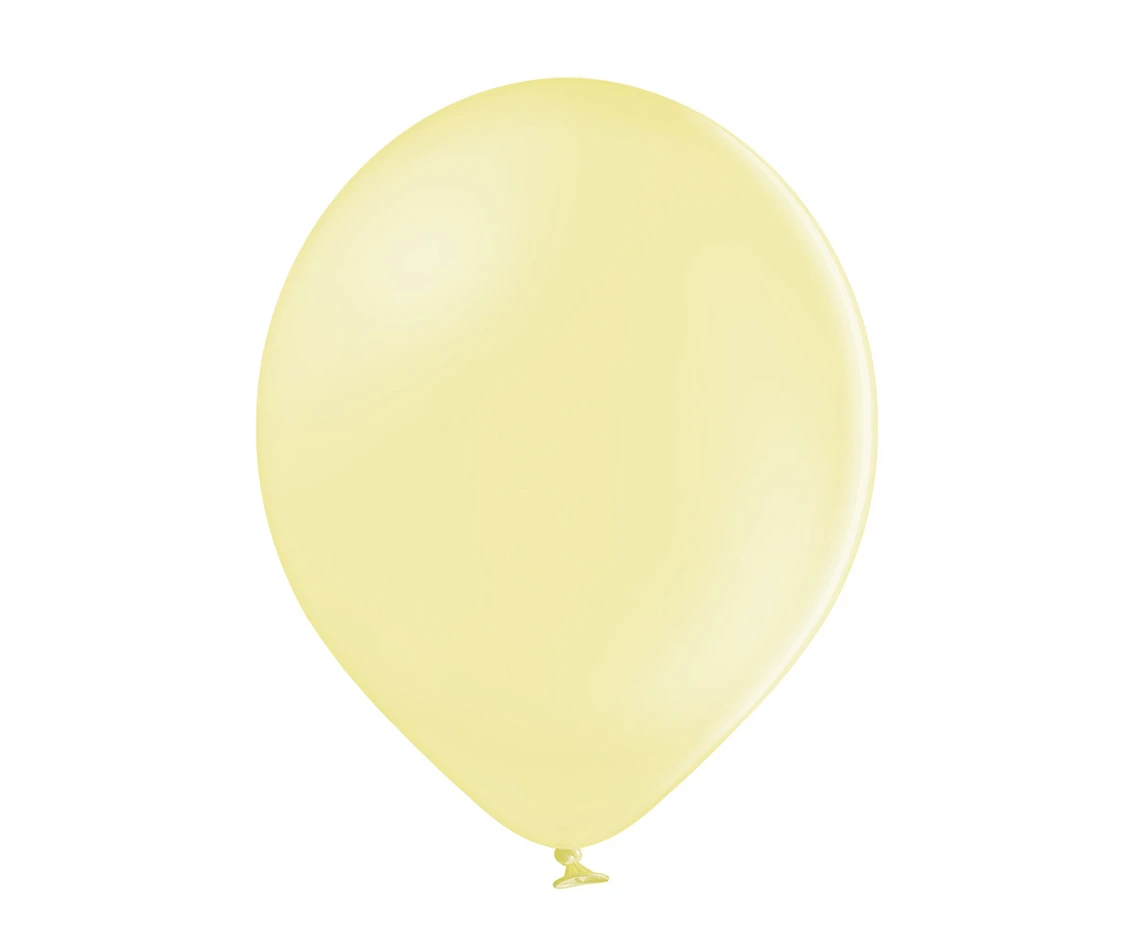 Balony Belbal 10,5", B85-450, pastel lemon, 100szt.
