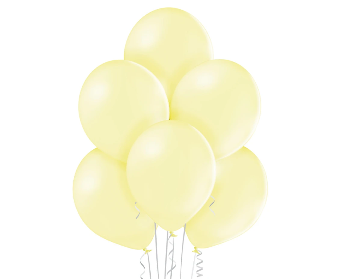 Balony Belbal 10,5", B85-450, pastel lemon, 100szt.