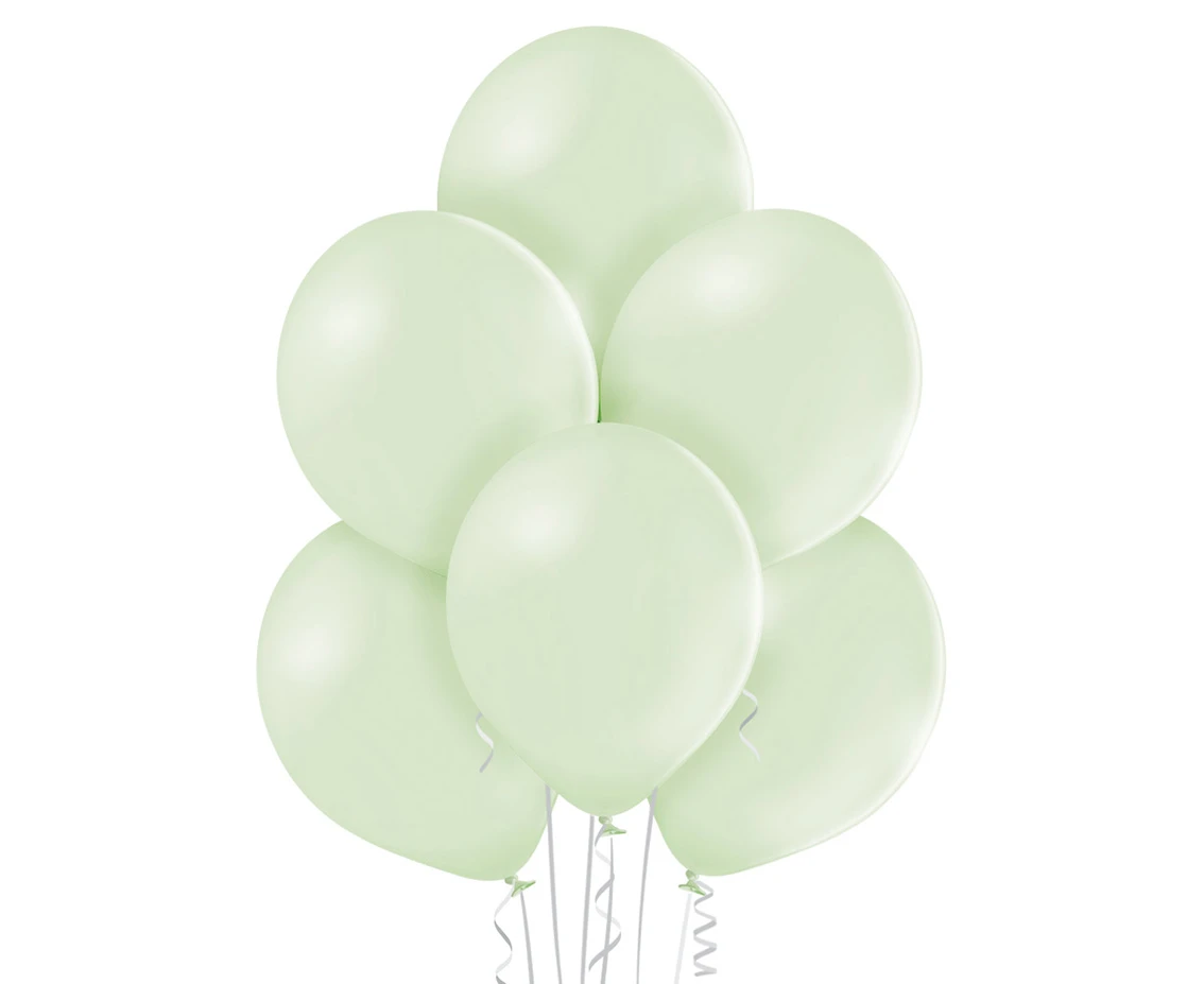 Balony Belbal 10,5", B85-452, pastel kiwi cream, 100szt.