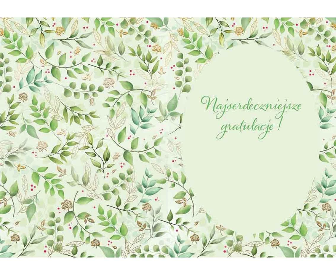 Greeting card  A5 CONGRATULATIONS, 1 pc