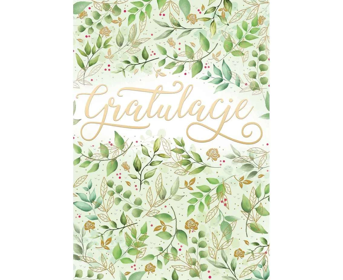 Greeting card  A5 CONGRATULATIONS, 1 pc