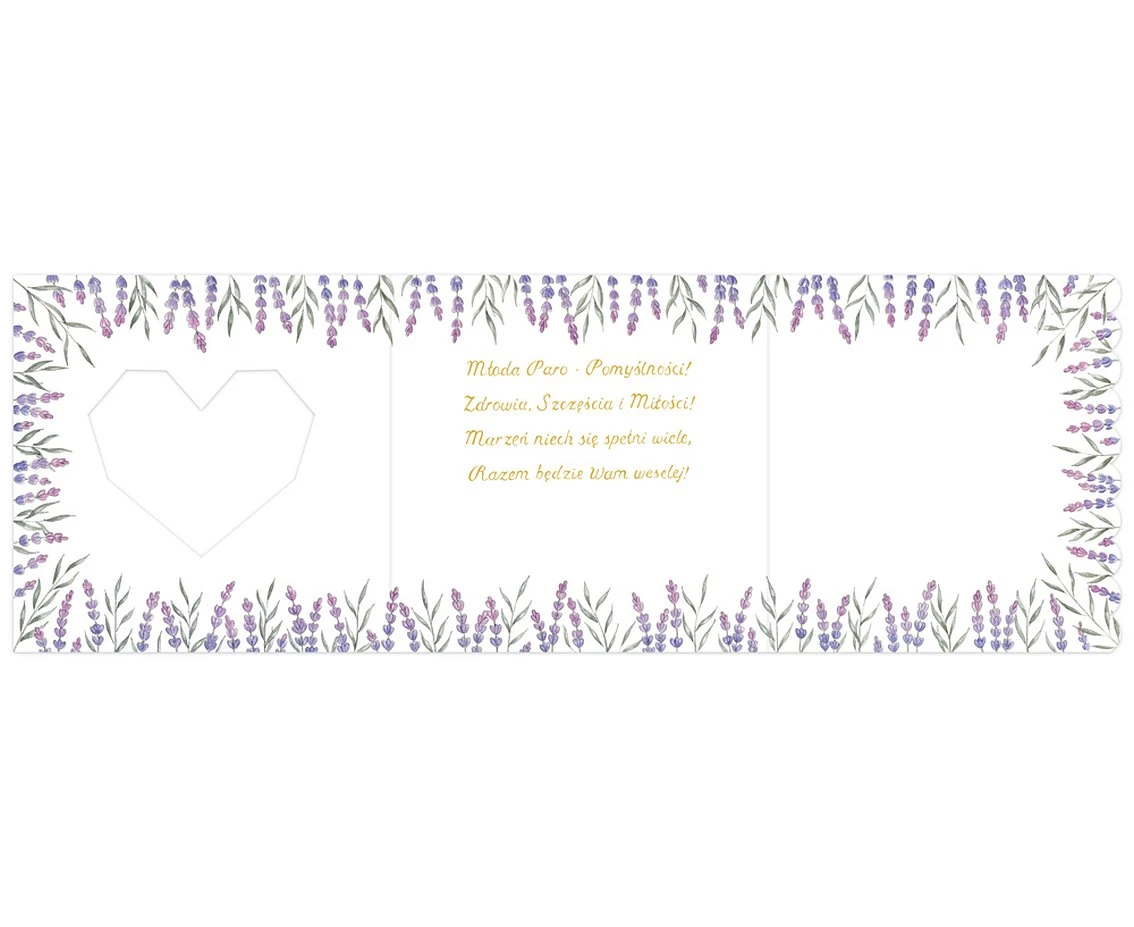 Greeting card KW Wedding,  1 pc