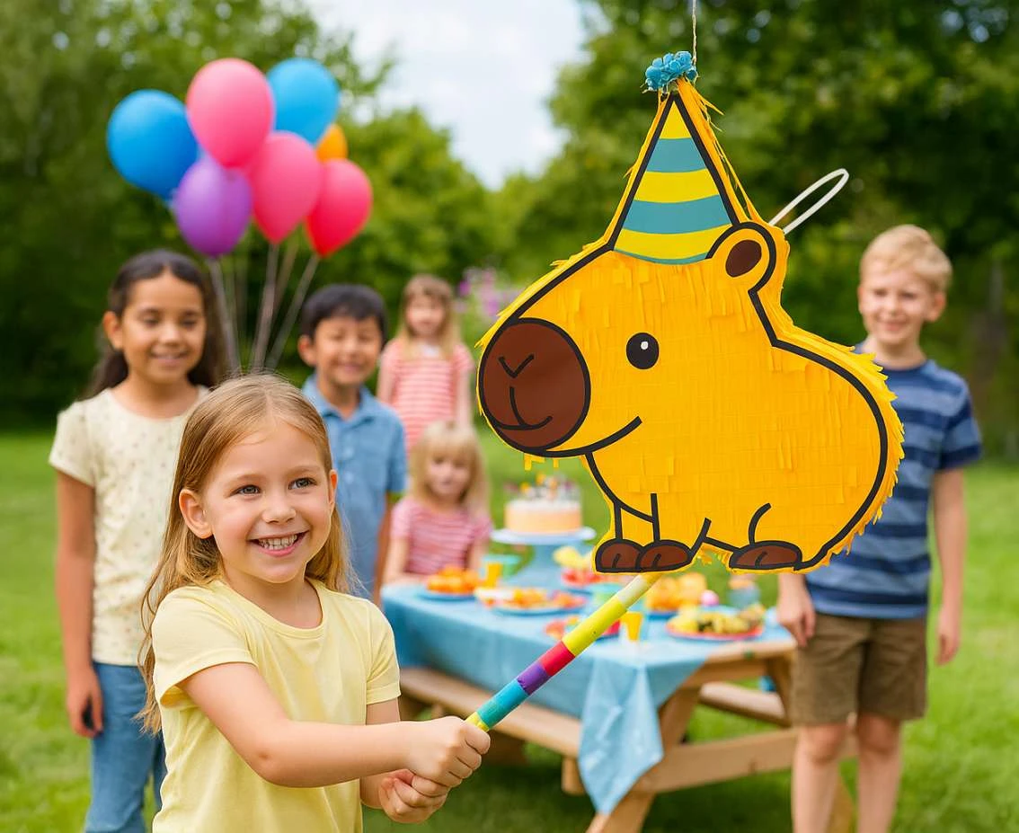 Pinata Capybara, size 43x35x8 cm