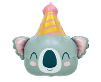 Foil_GD balloon Birthday Koala, 50x48cm