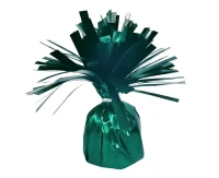 Foil weight for helium balloons, Satin Bottle Green, 170g, 1pc