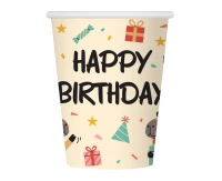 Capybara paper cups, 6 pcs.