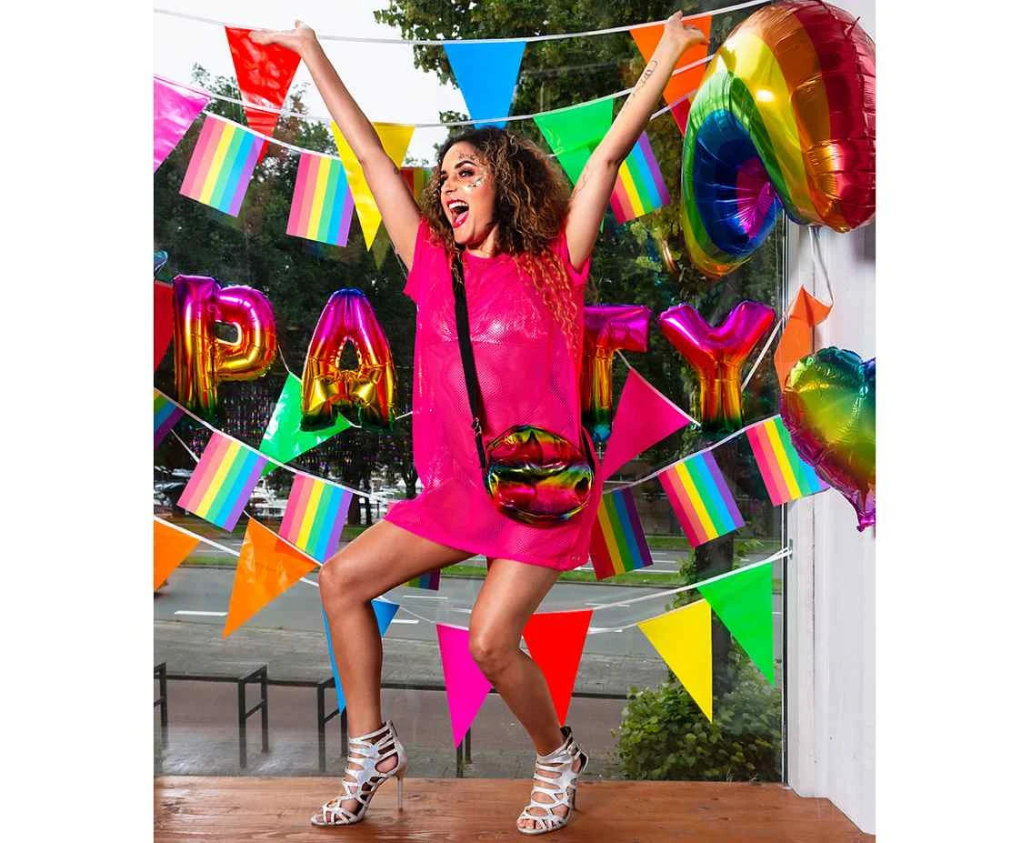 giant bunting multicoloured (45x30), 10 m.