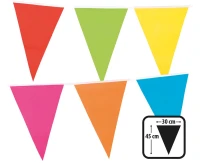 giant bunting multicoloured (45x30), 10 m.