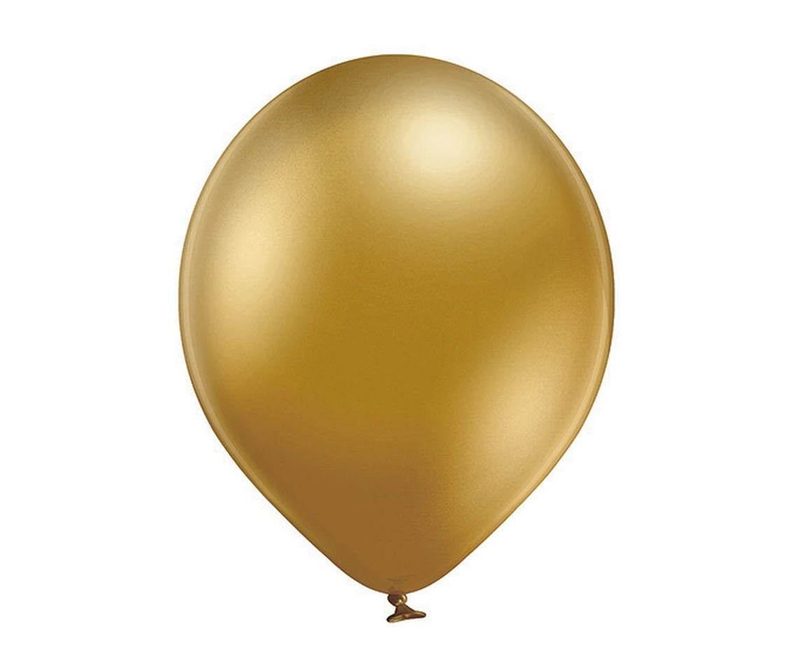 Belbal Balloons 12", B105-616, glossy rich gold, 50pcs.