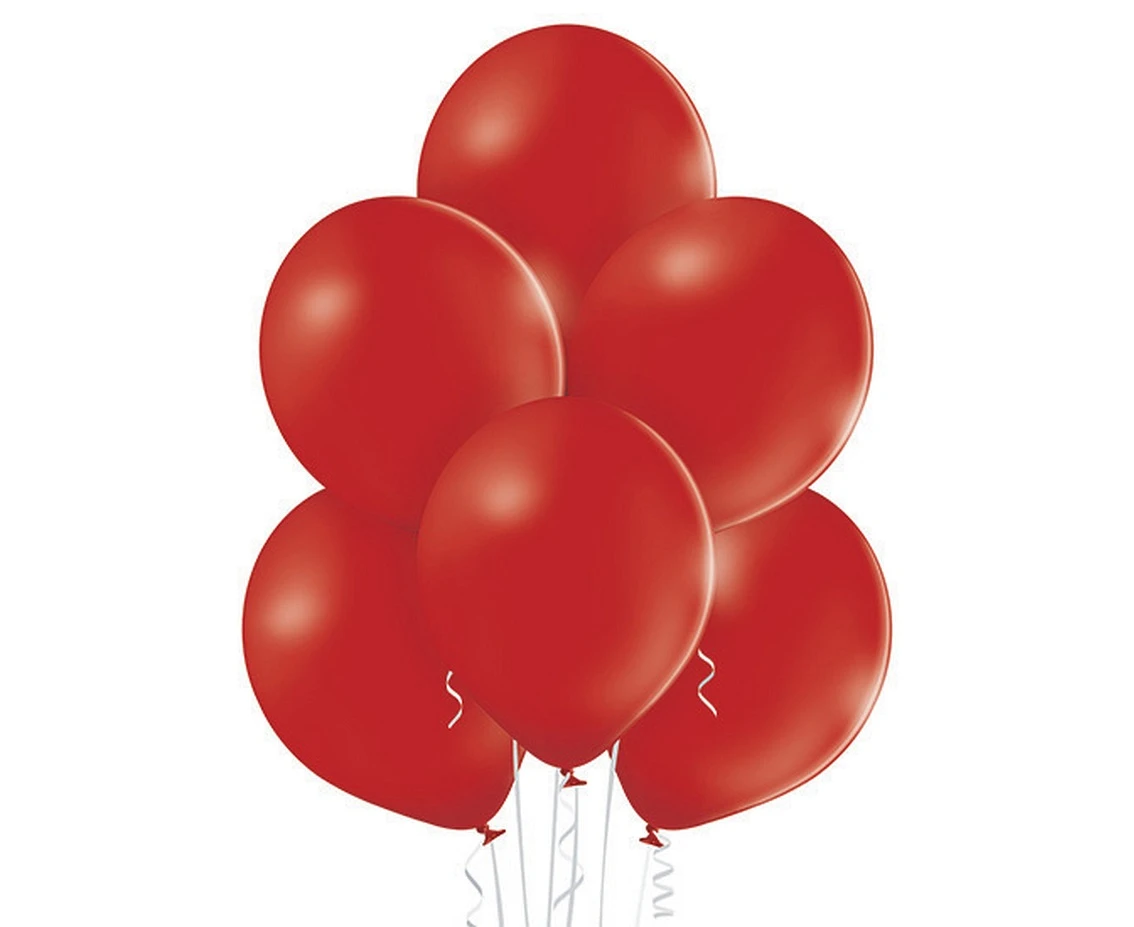 Belbal Balloons 12", B105-497, pastel deep red, 50pcs.