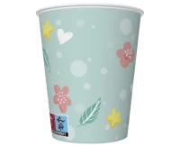 Exotic Fruits paper cups, 250 ml, 8 pcs.