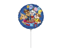 Foil balloon 9" FX - Paw Patrol mini (round), unpacked