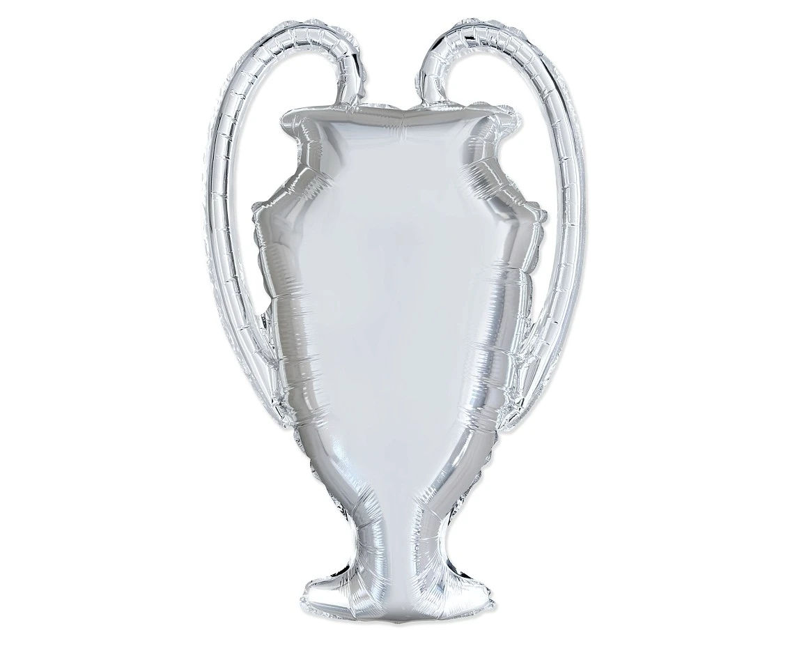 Foil balloon 24" FX - Trophy (silver), unpacked