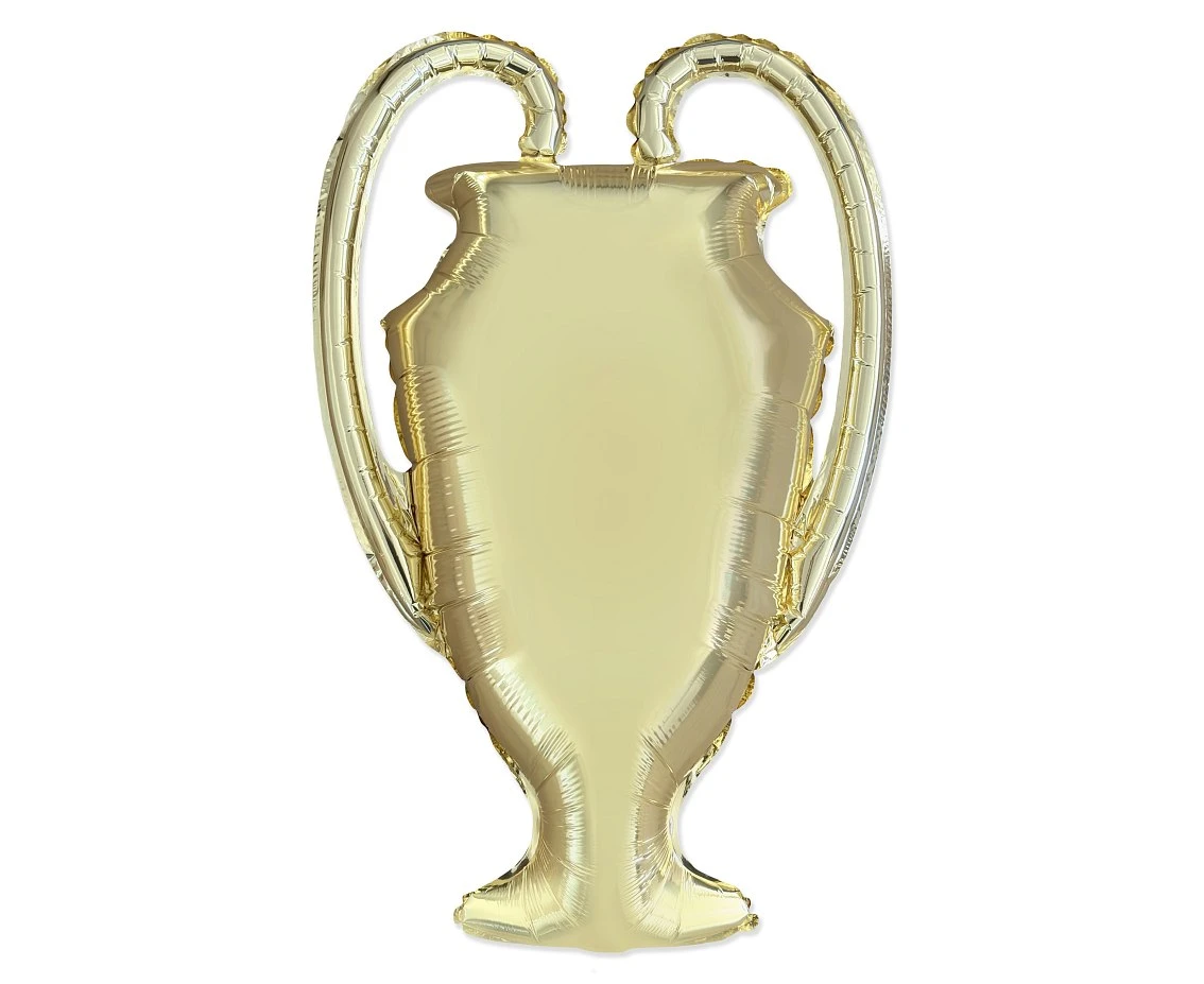 Foil balloon 24" FX - Trophy (light gold), packed