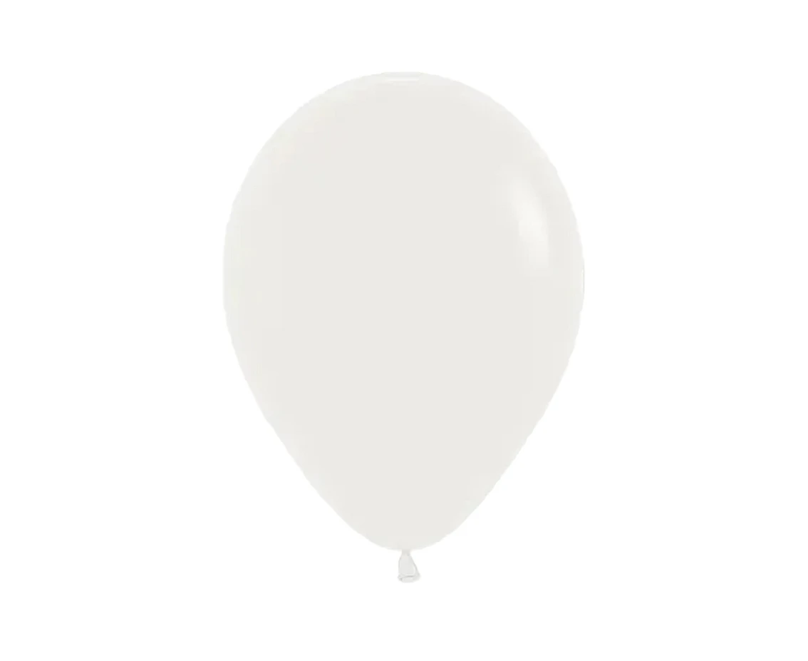 Sempertex Balloons 5",  Almond White, 50 pcs.