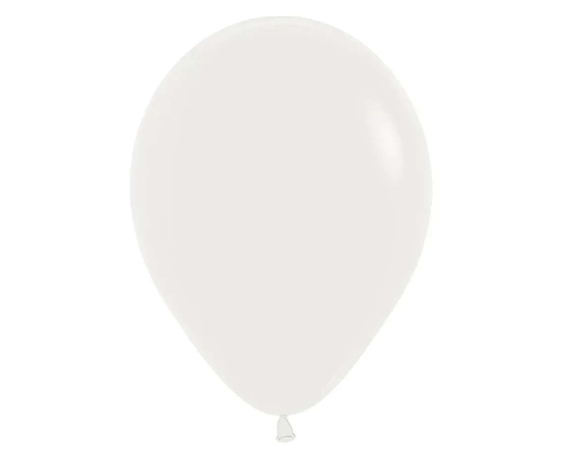 Sempertex Balloons 12",  Almond White, 50 pcs.