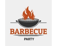 Barbecue Party napkins, 33x33 cm, 20 pcs.