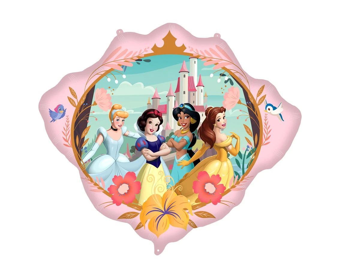 Foil balloon Princess, 80x69,5 cm