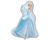 Foil balloon Princess Cinderella, 97x75 cm