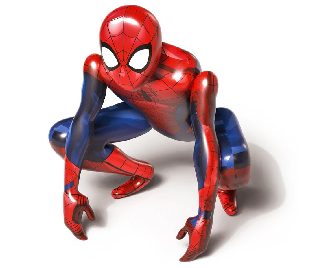 Foil balloon Spider-Man 3D, 88x60 cm