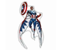 Foil balloon Avengers, Captain America, 62x93 cm