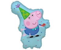 Foil balloon Peppa Pig Messy Play, George, 65x85 cm
