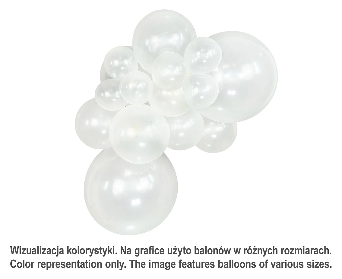 Sempertex Balloons 18", (crystal clear) Crystal Clear, 25 pcs.