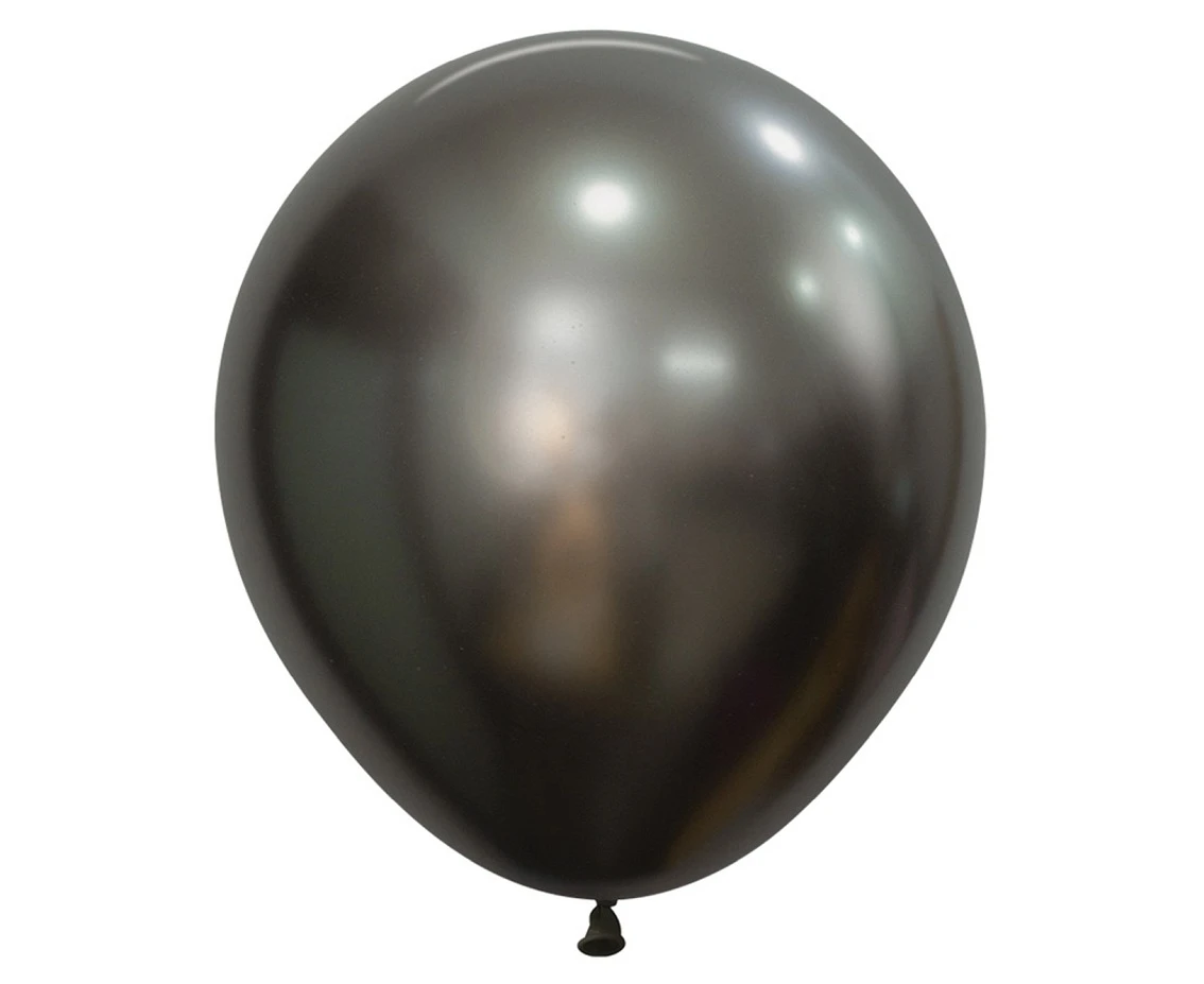 Sempertex Balloons 18", (silk midnight grey) Silk Midnight Grey, 15 pcs.