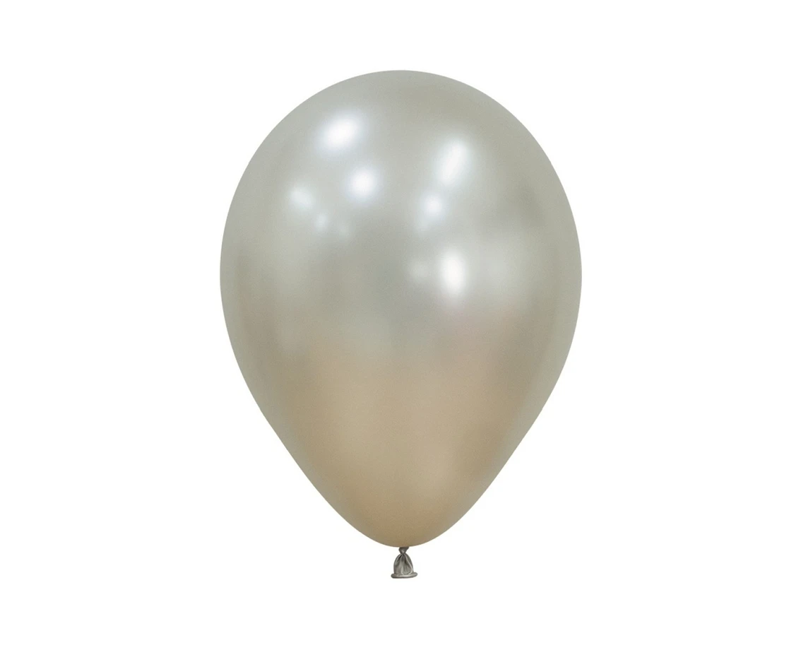 Sempertex Balloons 5", (silk cream pearl) Silk Cream Pearl, 50 pcs.