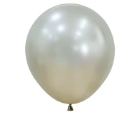 Sempertex Balloons 18", (silk cream pearl) Silk Cream Pearl, 15 pcs.