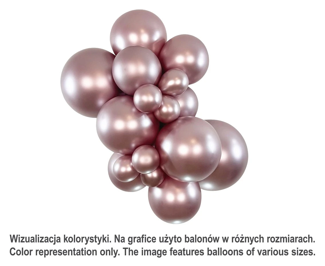 Sempertex Balloons 5", (silk pink blossom) Silk Pink Blossom, 50 pcs.