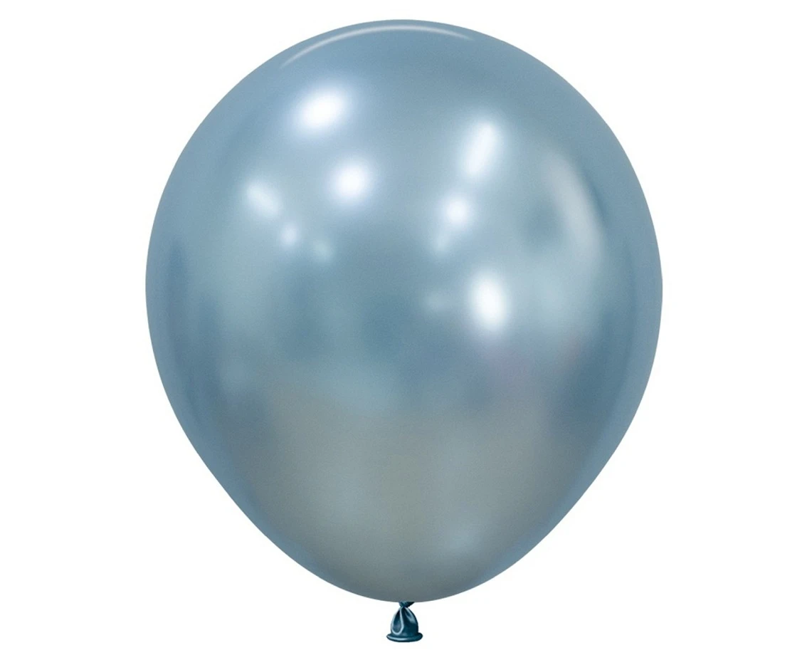 Sempertex Balloons 18", (silk arctic blue) Silk Arctic Blue, 15 pcs.