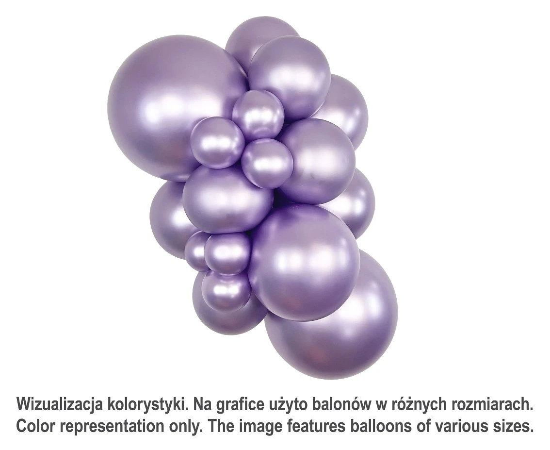 Sempertex Balloons 12", (silk light amethyst) Silk Light Amethyst, 50 pcs.