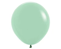 Sempertex Balloons 18", (pastel dusk green tea) Dusk Green Tea, 25 pcs.