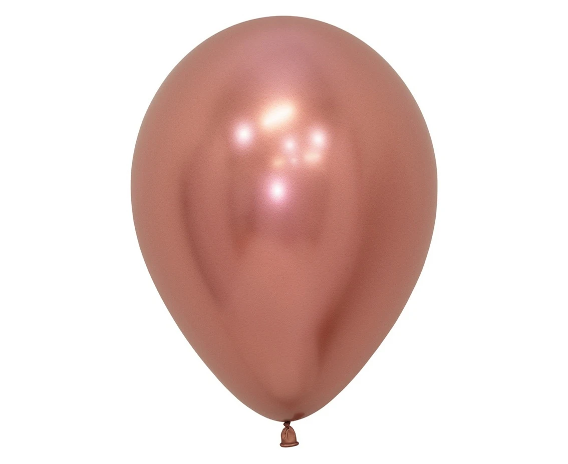 Sempertex Balloons 12", (reflex rose gold) Reflex Rose Gold, 50 pcs.