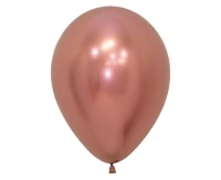 Sempertex Balloons 12", (reflex rose gold) Reflex Rose Gold, 50 pcs.