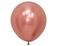 Sempertex Balloons 18", (reflex rose gold) Reflex Rose Gold, 15 pcs.
