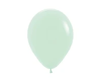 Sempertex Balloons 5", (pastel matte green) Pastel Matte Green, 50 pcs.