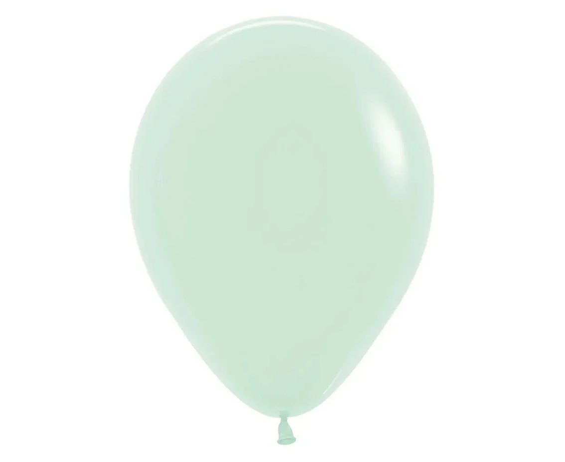 Sempertex Balloons 12", (pastel matte green) Pastel Matte Green, 50 pcs.