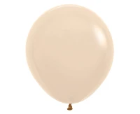 Sempertex Balloons 18", (pastel matte nude) Pastel Matte Nude, 25 pcs.